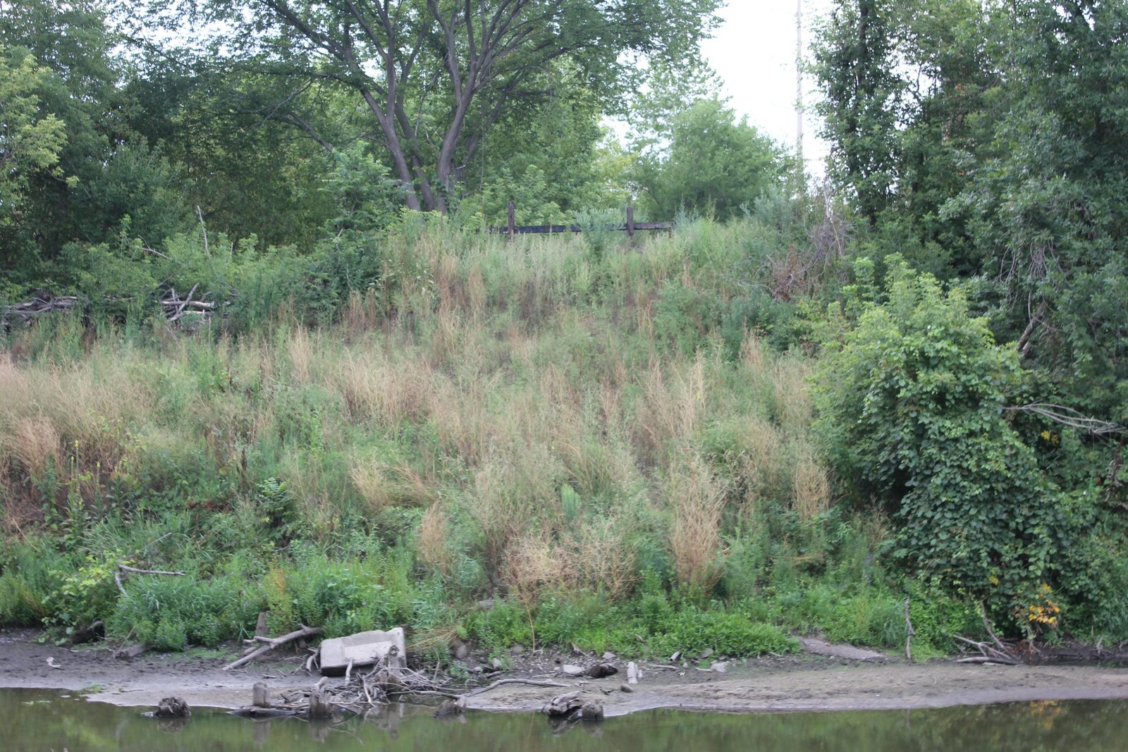 Site of east abutment